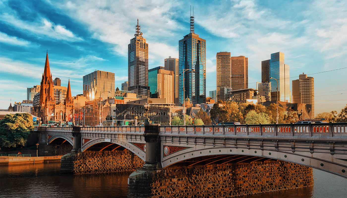Melbourne thành phố đáng sống ở Úc